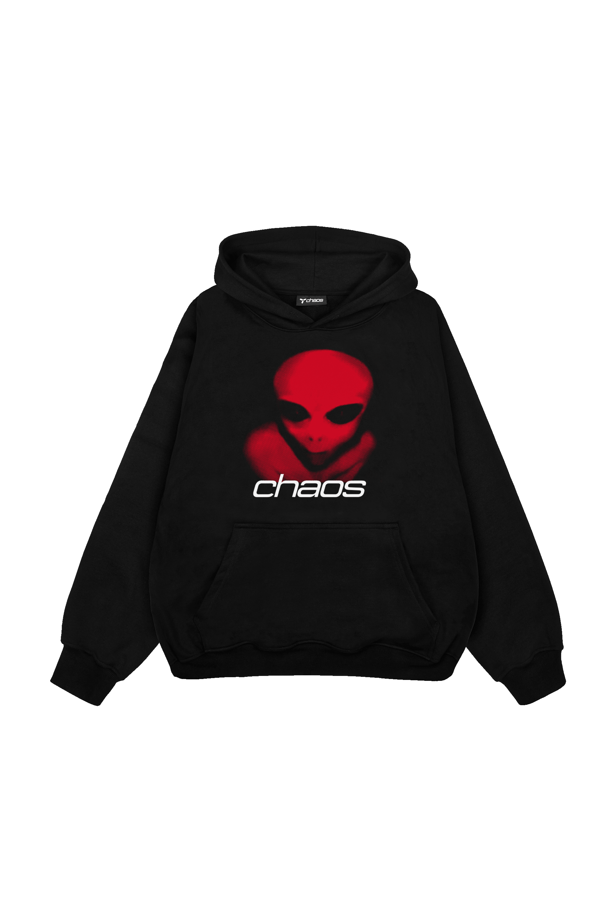 Alien Hoodie Red